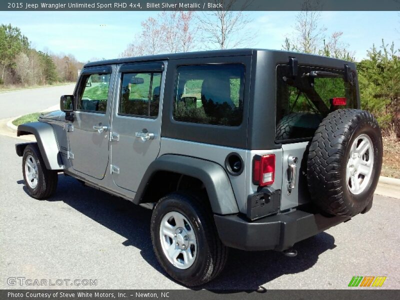 Billet Silver Metallic / Black 2015 Jeep Wrangler Unlimited Sport RHD 4x4