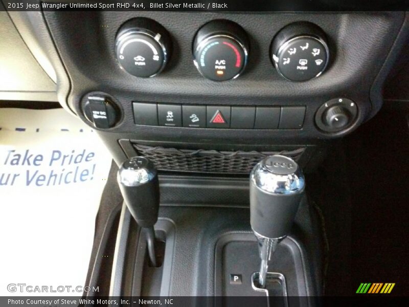 Billet Silver Metallic / Black 2015 Jeep Wrangler Unlimited Sport RHD 4x4