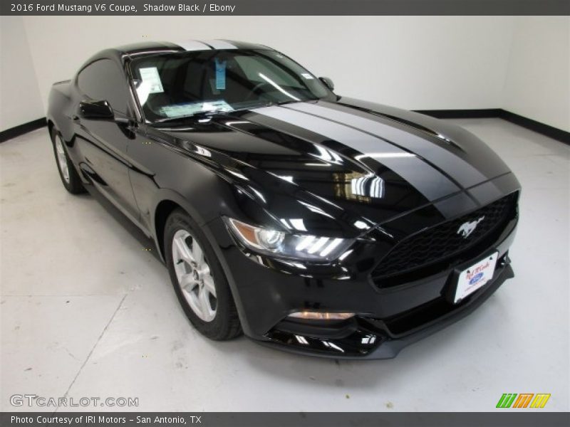 Shadow Black / Ebony 2016 Ford Mustang V6 Coupe