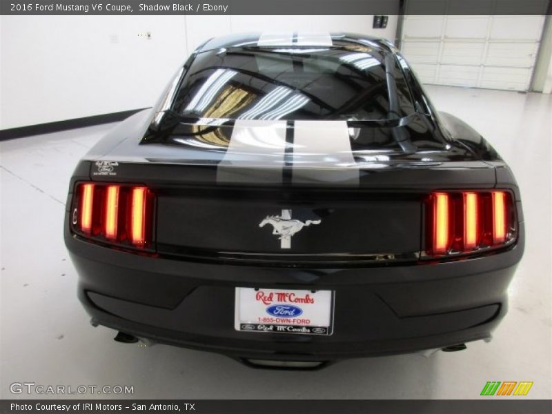 Shadow Black / Ebony 2016 Ford Mustang V6 Coupe