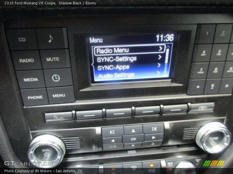 Shadow Black / Ebony 2016 Ford Mustang V6 Coupe