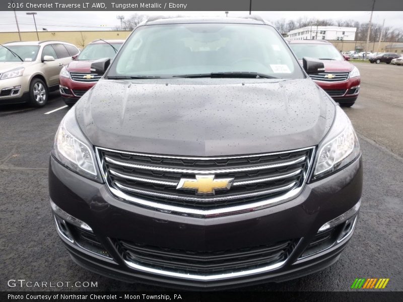 Tungsten Metallic / Ebony 2016 Chevrolet Traverse LT AWD