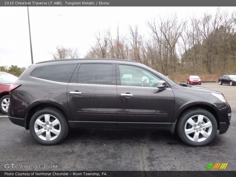Tungsten Metallic / Ebony 2016 Chevrolet Traverse LT AWD