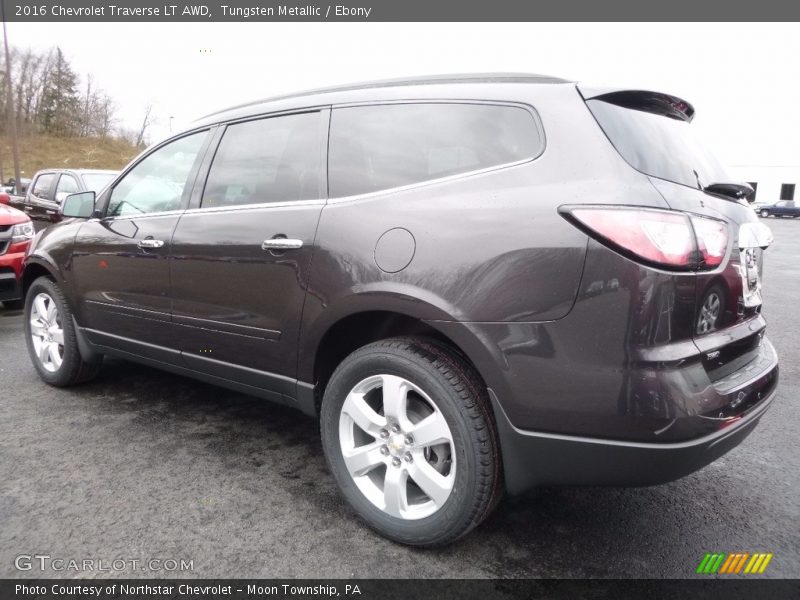 Tungsten Metallic / Ebony 2016 Chevrolet Traverse LT AWD