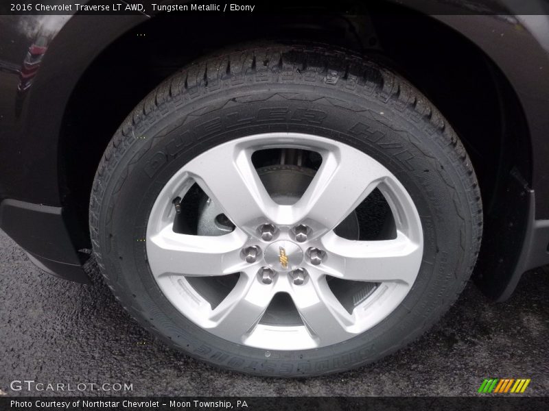 Tungsten Metallic / Ebony 2016 Chevrolet Traverse LT AWD