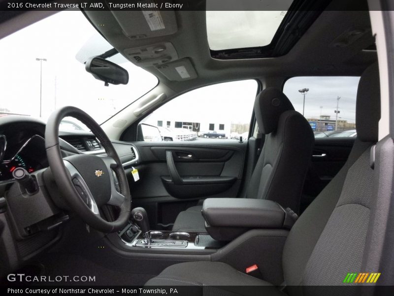 Tungsten Metallic / Ebony 2016 Chevrolet Traverse LT AWD