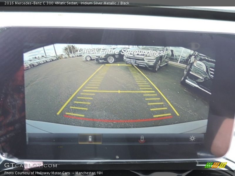 Iridium Silver Metallic / Black 2016 Mercedes-Benz C 300 4Matic Sedan