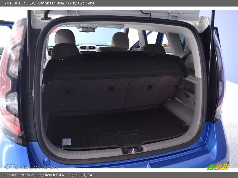 Caribbean Blue / Gray Two Tone 2015 Kia Soul EV