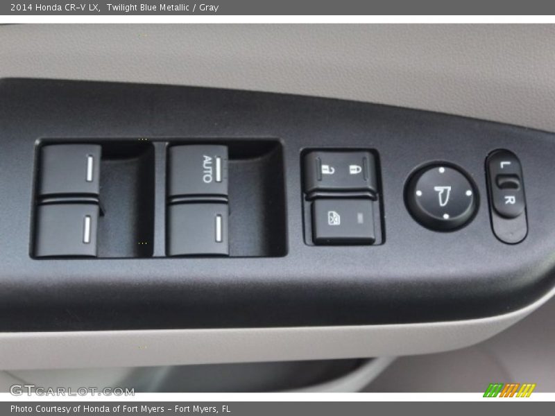 Twilight Blue Metallic / Gray 2014 Honda CR-V LX