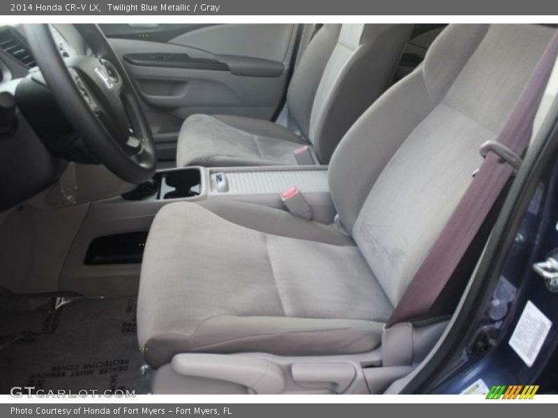Twilight Blue Metallic / Gray 2014 Honda CR-V LX