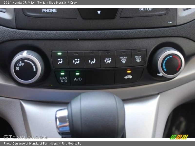 Twilight Blue Metallic / Gray 2014 Honda CR-V LX