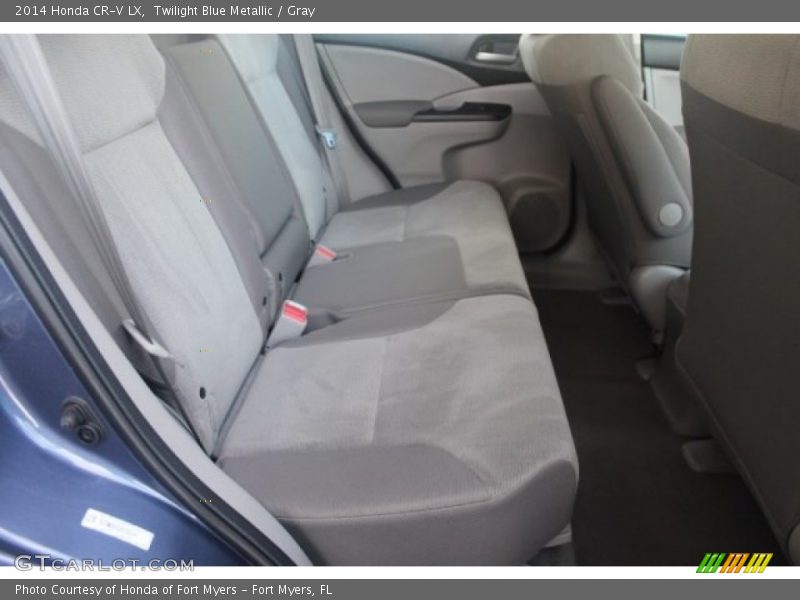 Twilight Blue Metallic / Gray 2014 Honda CR-V LX