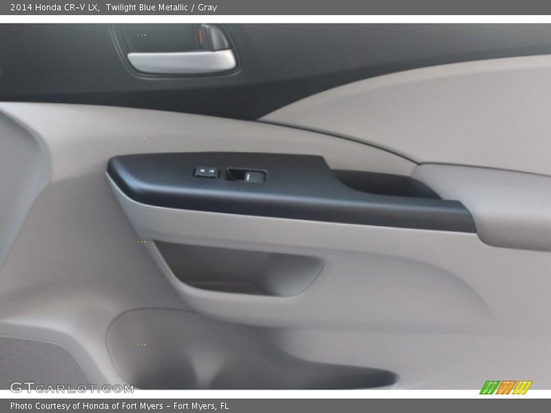 Twilight Blue Metallic / Gray 2014 Honda CR-V LX