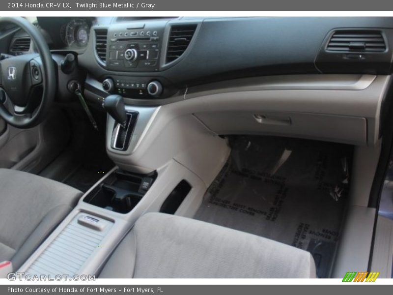 Twilight Blue Metallic / Gray 2014 Honda CR-V LX