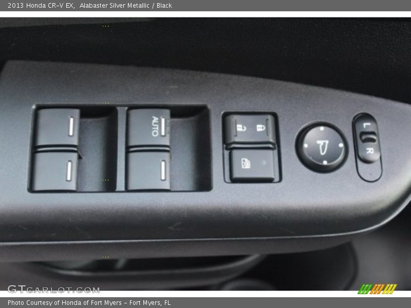 Alabaster Silver Metallic / Black 2013 Honda CR-V EX