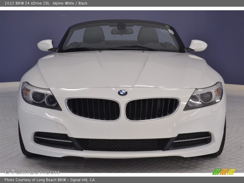 Alpine White / Black 2013 BMW Z4 sDrive 28i