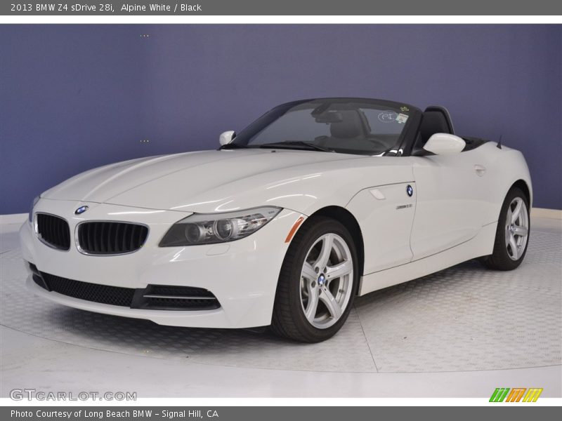 Alpine White / Black 2013 BMW Z4 sDrive 28i