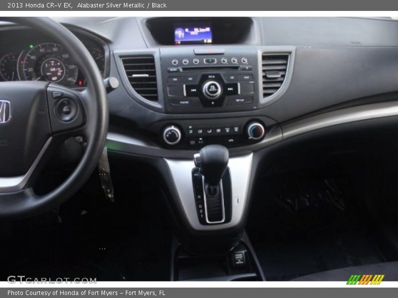 Alabaster Silver Metallic / Black 2013 Honda CR-V EX