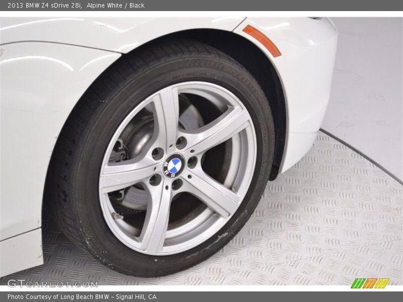 Alpine White / Black 2013 BMW Z4 sDrive 28i