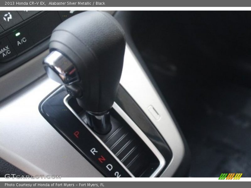 Alabaster Silver Metallic / Black 2013 Honda CR-V EX