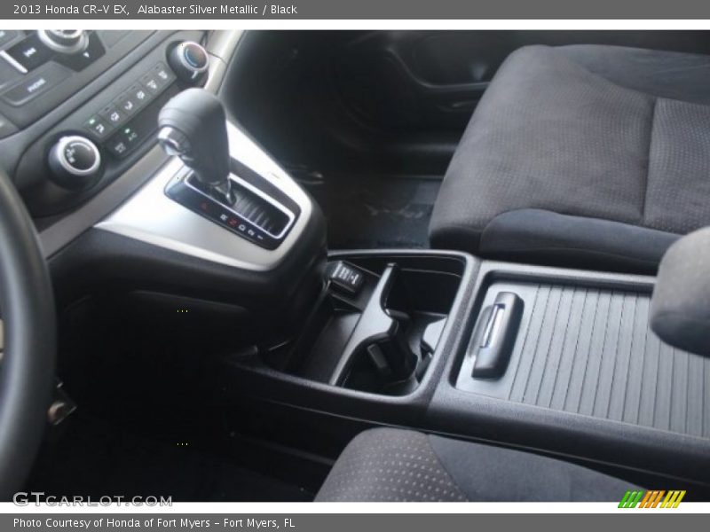 Alabaster Silver Metallic / Black 2013 Honda CR-V EX