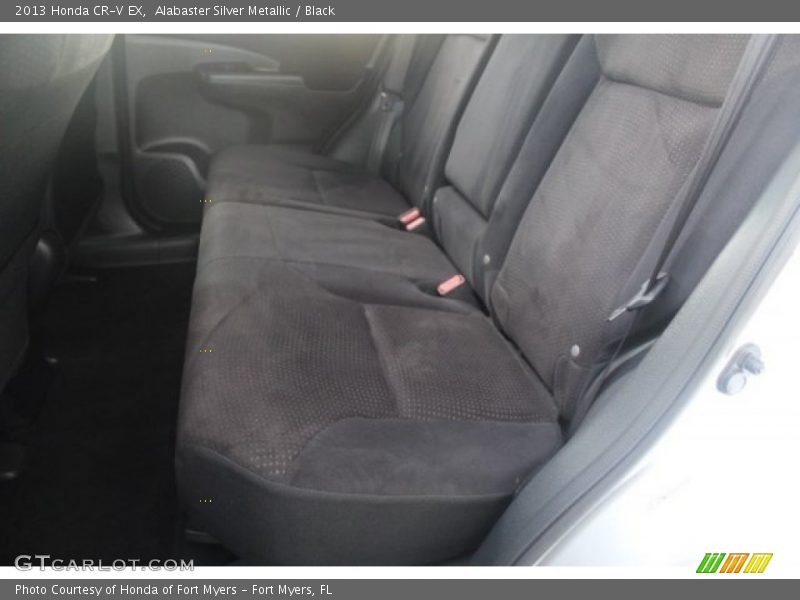 Alabaster Silver Metallic / Black 2013 Honda CR-V EX
