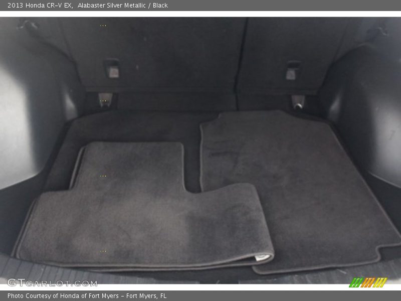 Alabaster Silver Metallic / Black 2013 Honda CR-V EX