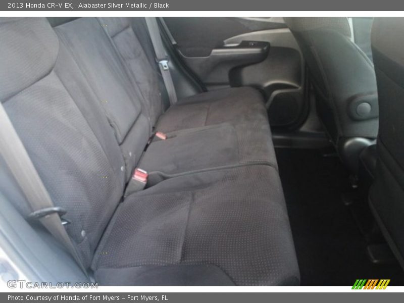 Alabaster Silver Metallic / Black 2013 Honda CR-V EX