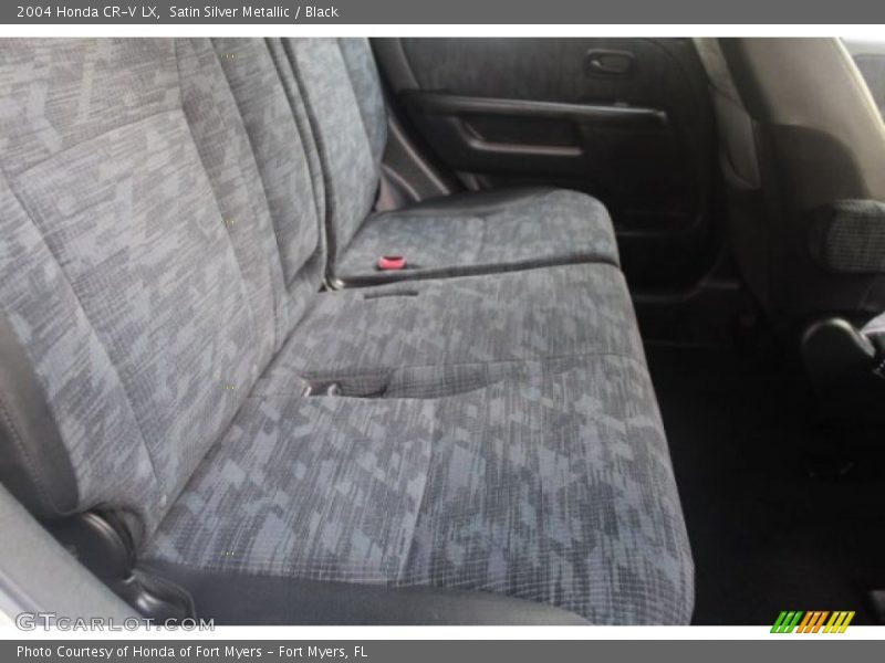 Satin Silver Metallic / Black 2004 Honda CR-V LX