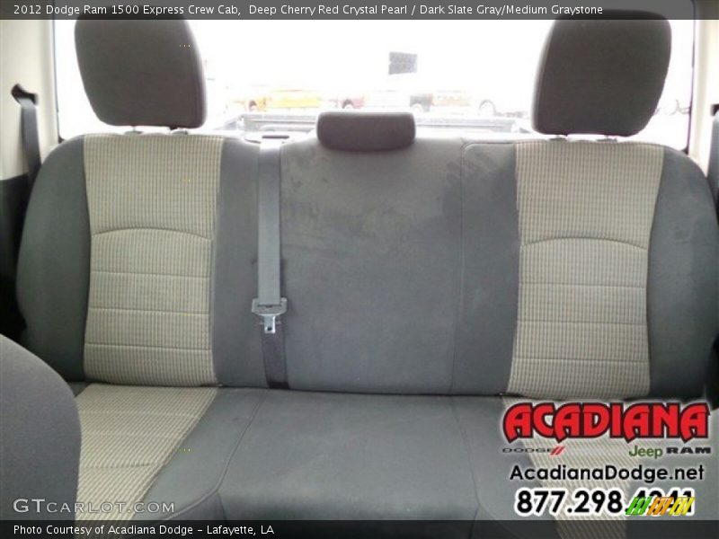 Deep Cherry Red Crystal Pearl / Dark Slate Gray/Medium Graystone 2012 Dodge Ram 1500 Express Crew Cab
