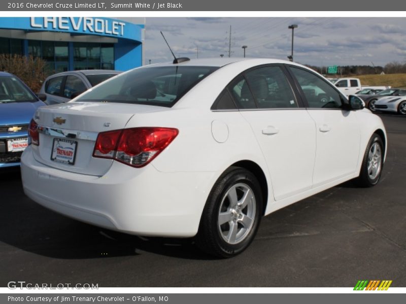 Summit White / Jet Black 2016 Chevrolet Cruze Limited LT