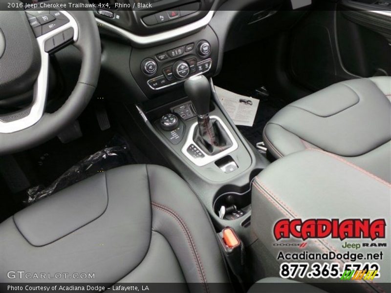 Rhino / Black 2016 Jeep Cherokee Trailhawk 4x4