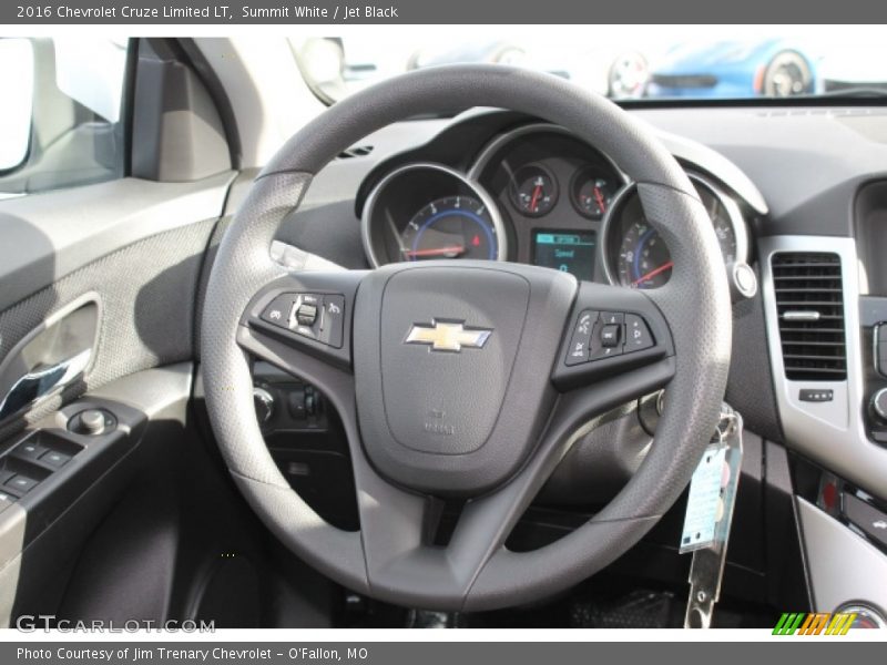 Summit White / Jet Black 2016 Chevrolet Cruze Limited LT