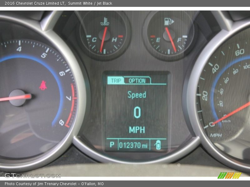 Summit White / Jet Black 2016 Chevrolet Cruze Limited LT