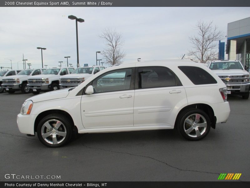 Summit White / Ebony 2008 Chevrolet Equinox Sport AWD