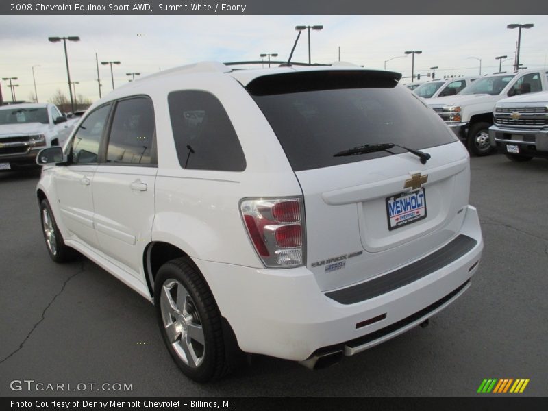 Summit White / Ebony 2008 Chevrolet Equinox Sport AWD