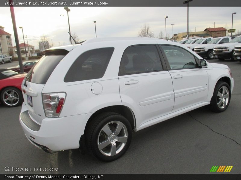 Summit White / Ebony 2008 Chevrolet Equinox Sport AWD