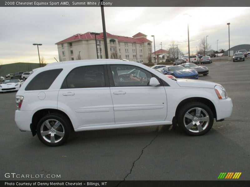 Summit White / Ebony 2008 Chevrolet Equinox Sport AWD