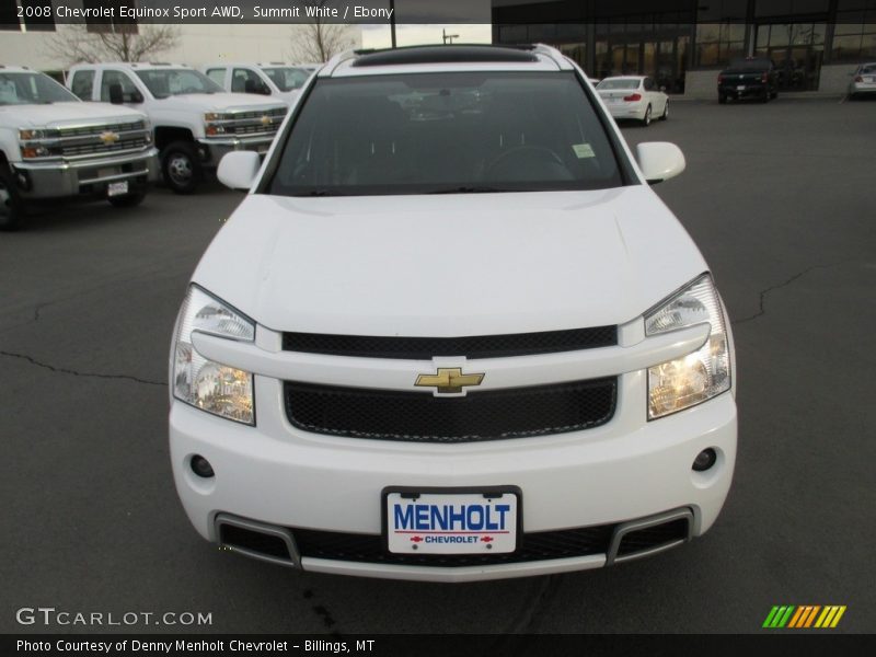 Summit White / Ebony 2008 Chevrolet Equinox Sport AWD
