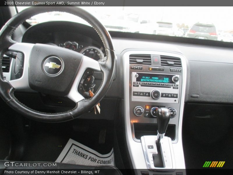 Summit White / Ebony 2008 Chevrolet Equinox Sport AWD