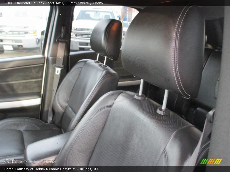 Summit White / Ebony 2008 Chevrolet Equinox Sport AWD