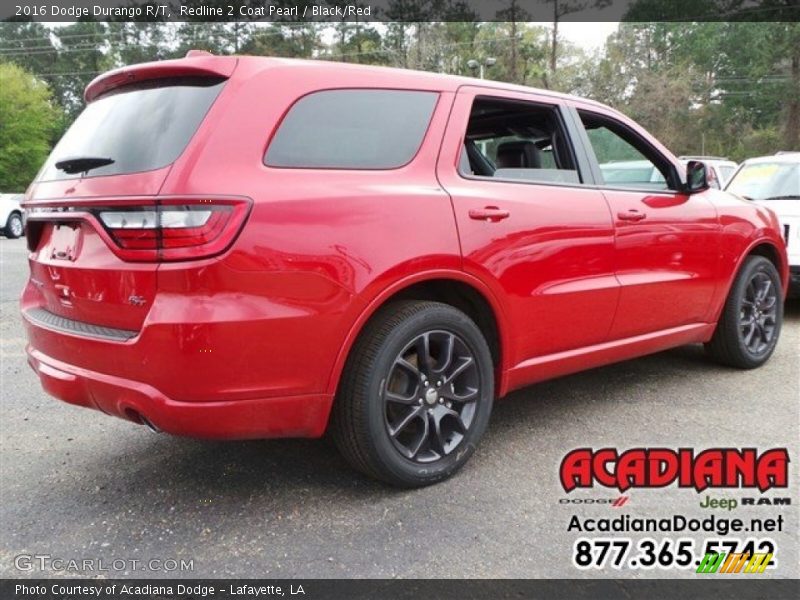Redline 2 Coat Pearl / Black/Red 2016 Dodge Durango R/T