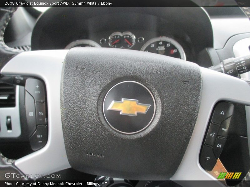 Summit White / Ebony 2008 Chevrolet Equinox Sport AWD