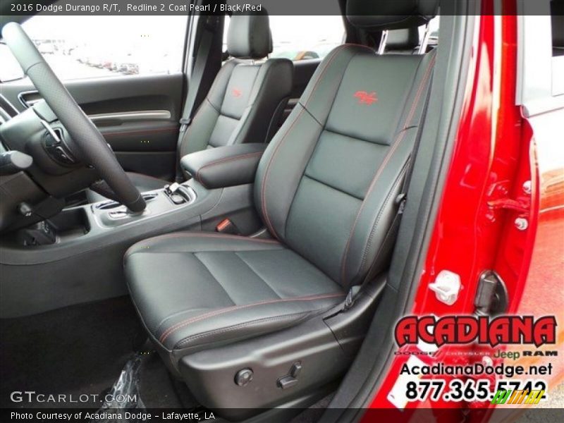 Redline 2 Coat Pearl / Black/Red 2016 Dodge Durango R/T