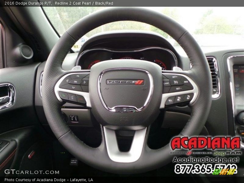 Redline 2 Coat Pearl / Black/Red 2016 Dodge Durango R/T