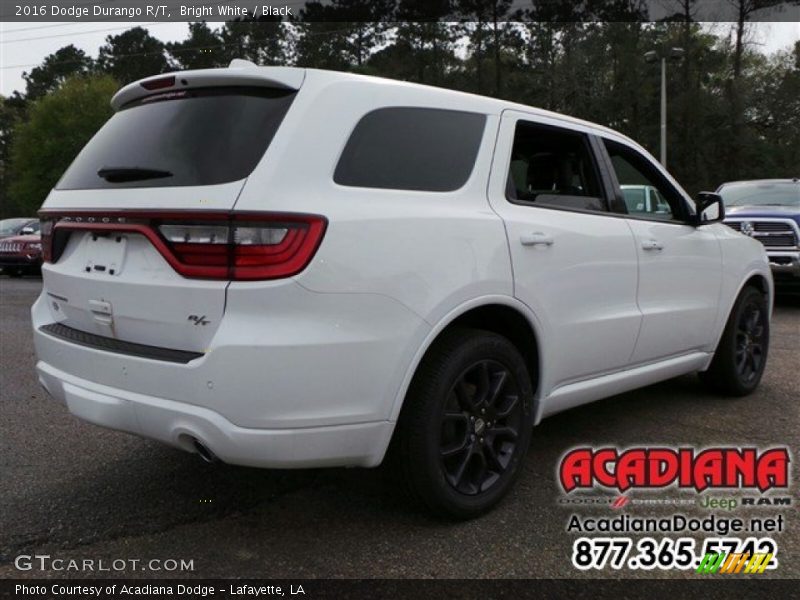 Bright White / Black 2016 Dodge Durango R/T