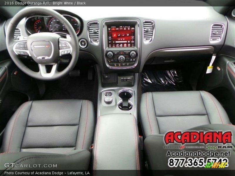 Bright White / Black 2016 Dodge Durango R/T