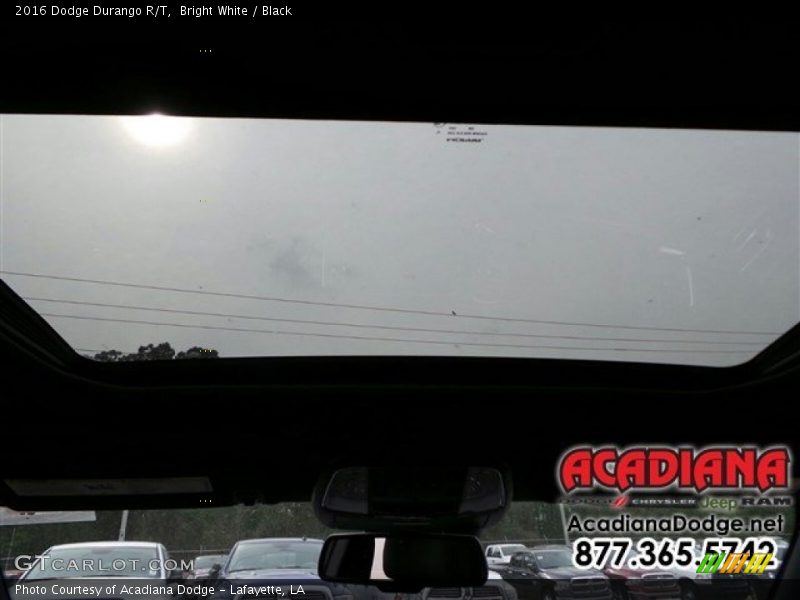 Bright White / Black 2016 Dodge Durango R/T