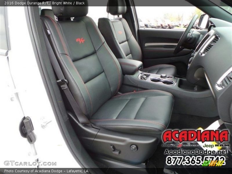 Bright White / Black 2016 Dodge Durango R/T