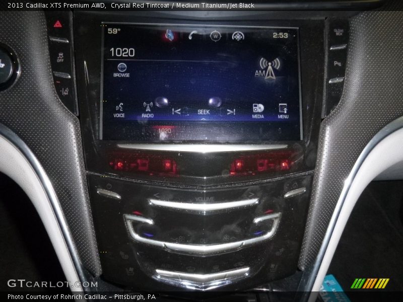 Crystal Red Tintcoat / Medium Titanium/Jet Black 2013 Cadillac XTS Premium AWD